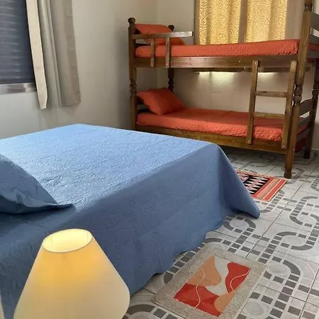 No Centro A 3 Min Da Praia, Pet Friendly E Wi Fi Peruibe Exterior photo