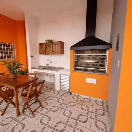 No Centro A 3 Min Da Praia, Pet Friendly E Wi Fi Peruibe Room photo